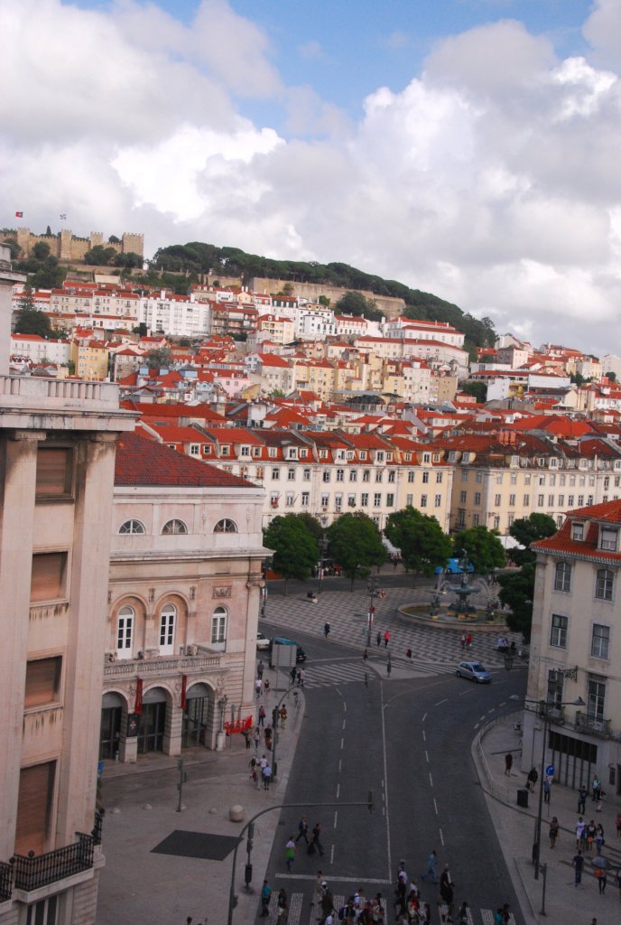 vue depuis chambre Avenida Palace Lisbonne Lisbon Lisboa