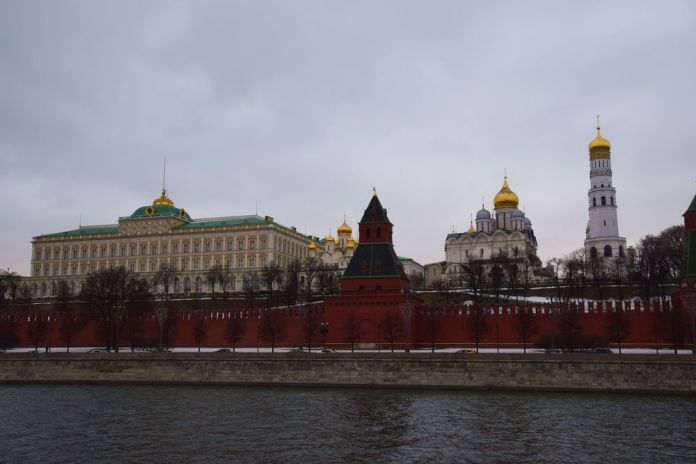 kremlin vu depuis sainte sophie moscou moscow russia russie